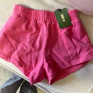 Monochrome collection color cheek daily drills shorts xs/s